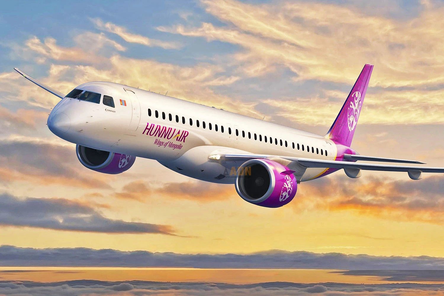 Com avião pronto para entrega, Embraer E2 é certificado a voar na Mongólia