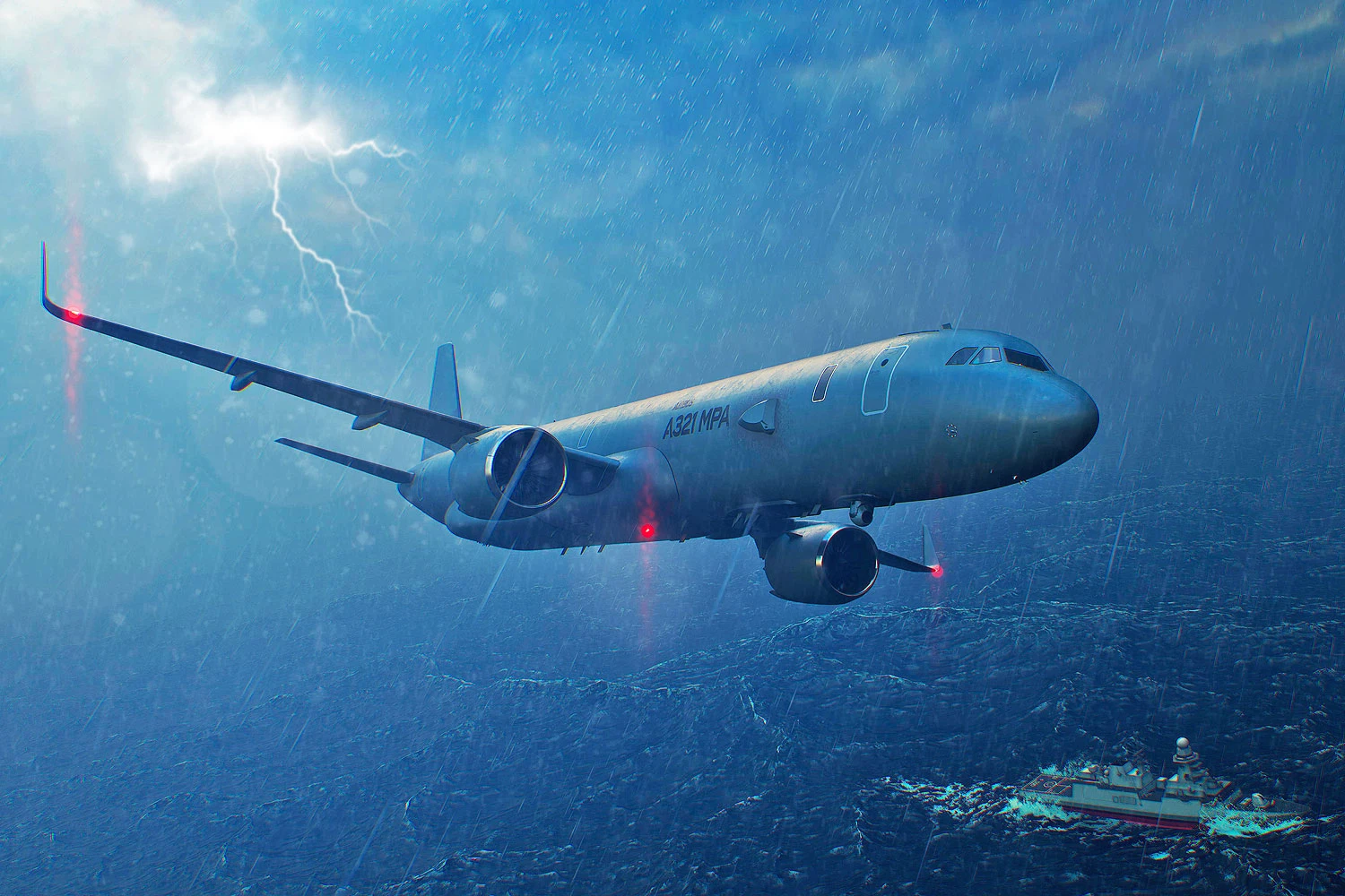 Airbus com projeto de avião de patrulha marítima baseado no A321XLR
