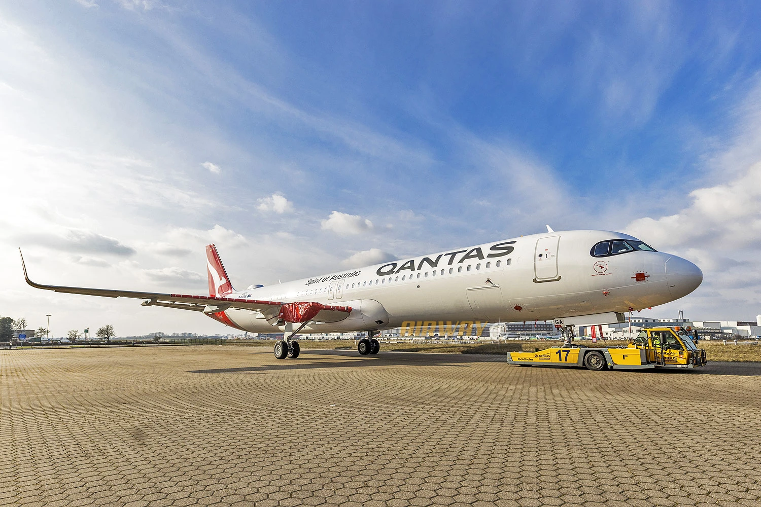 Jato A321XLR da Qantas atrasa e só será entregue em junho