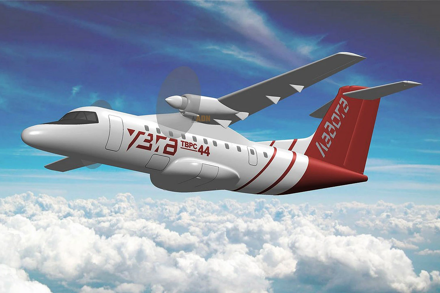 O turboélice TVRS-44 (UZGA)