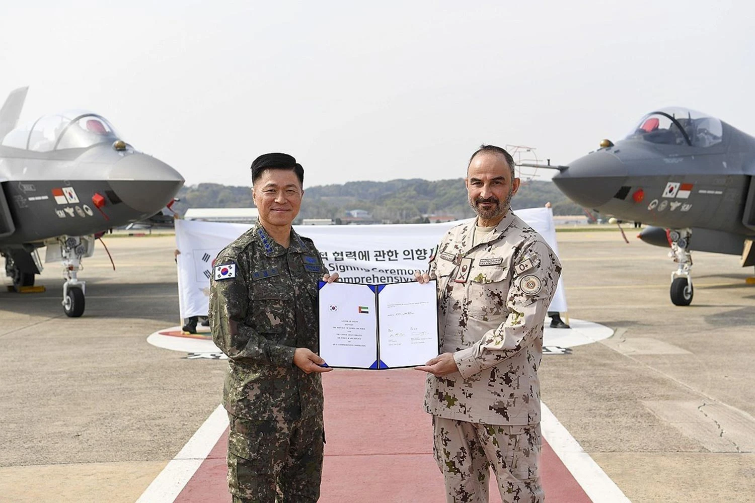 Emirados se aproxima da Coreia do Sul pelo caça KF-21 Boramae