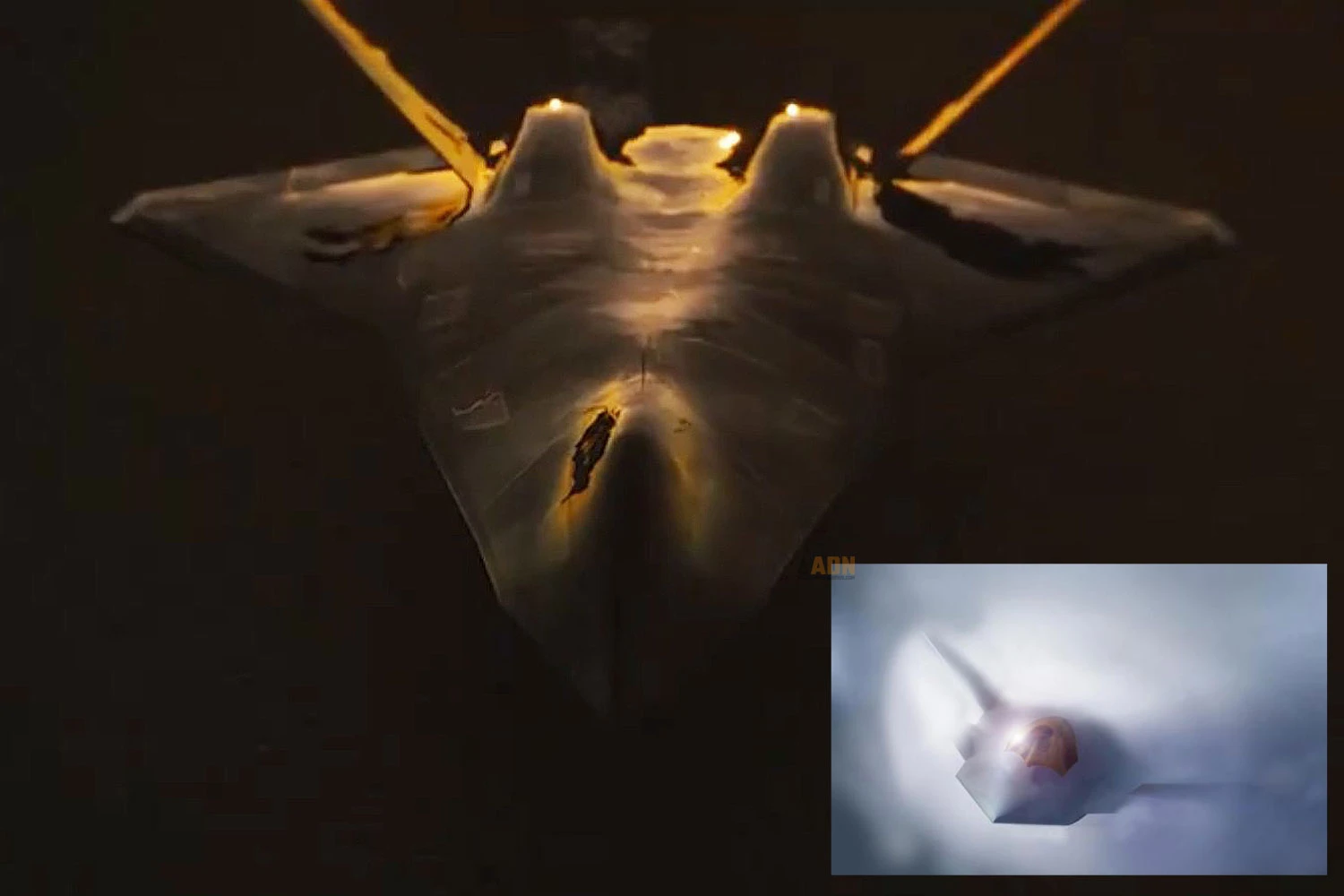 Força Aérea dos EUA mostra suposto caça F-47 em vídeo para atrair inscritos