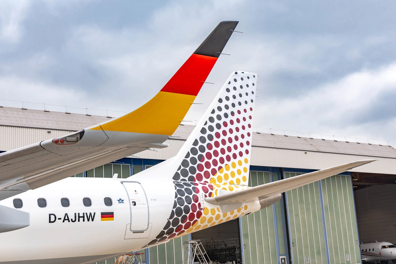 Winglets ganharam as cores da bandeira da Alemanha (German Airways)