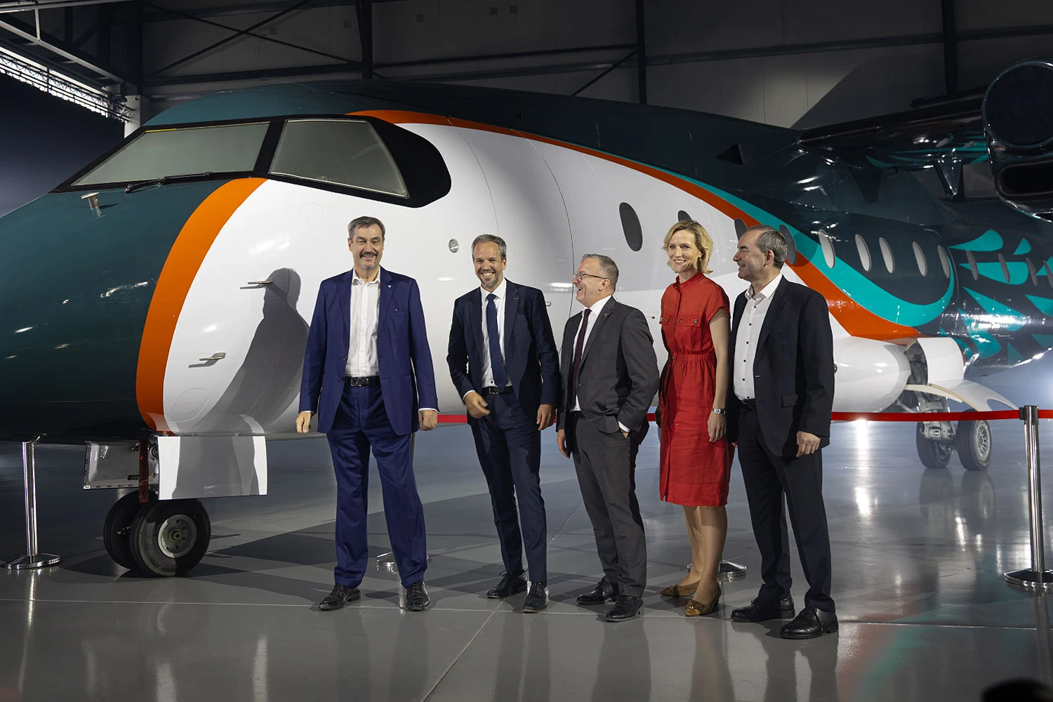 A apresentação do primeiro D328eco ocorreu na Alemanha (Deutsche Aircraft)