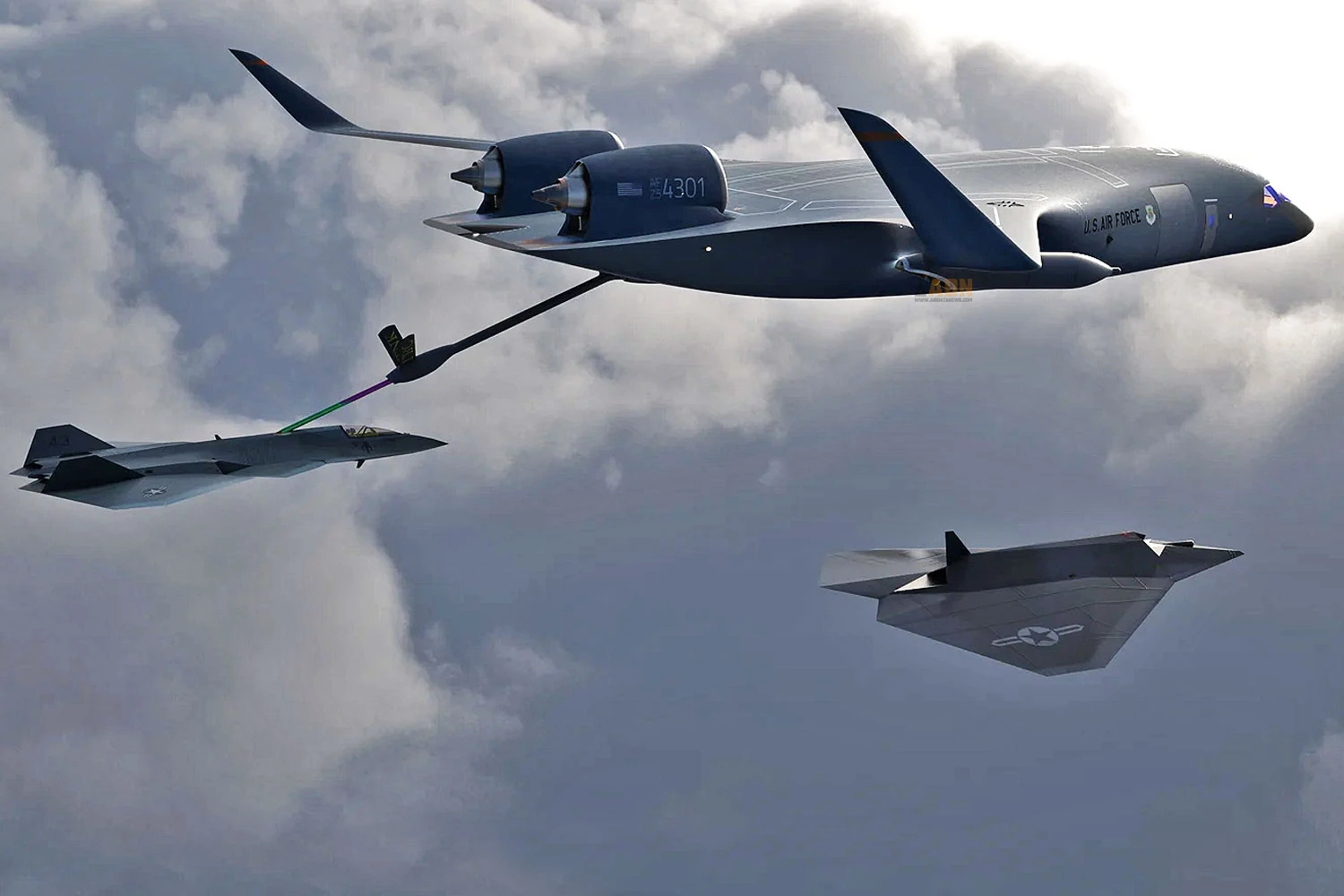 A JetZero diz que o KC-Z4 seria seis vezes mais capaz que um KC-46 (JetZero)