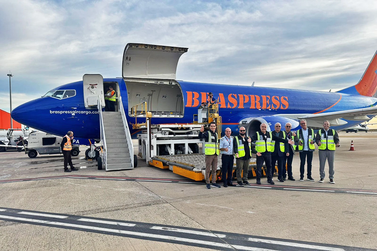 Nova cargueira brasileira, Braspress Air Cargo realiza seu primeiro voo