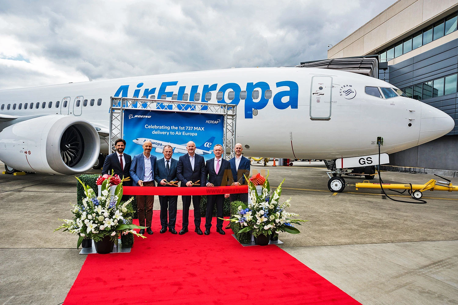 Air Europa recebe seu primeiro Boeing 737 MAX 8