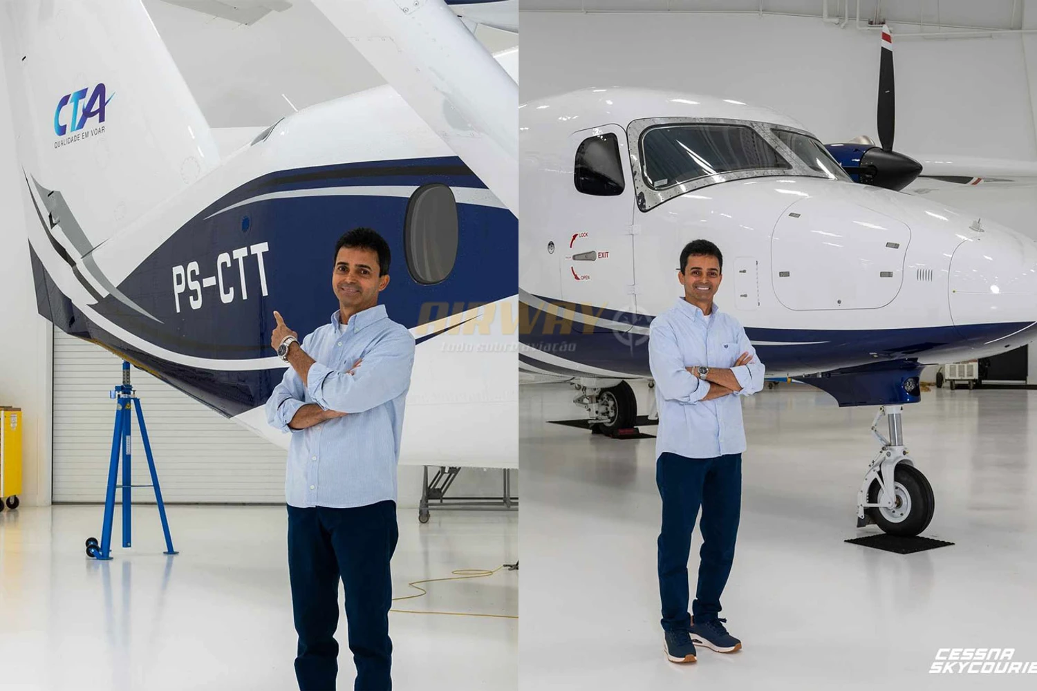 Primeiro Cessna SkyCourier da América Latina chegou ao Brasil