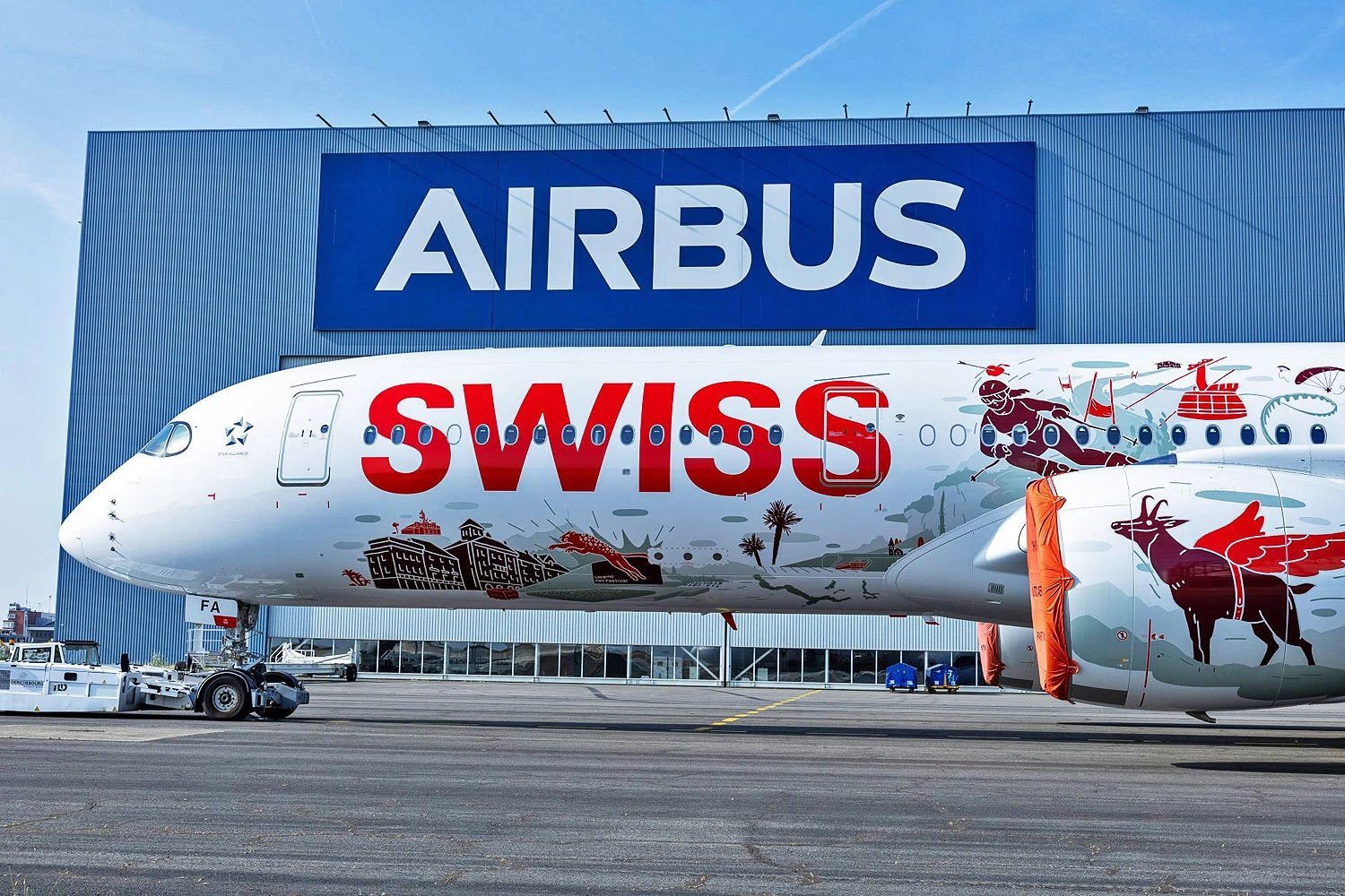 A350 da Swiss (Airbus)