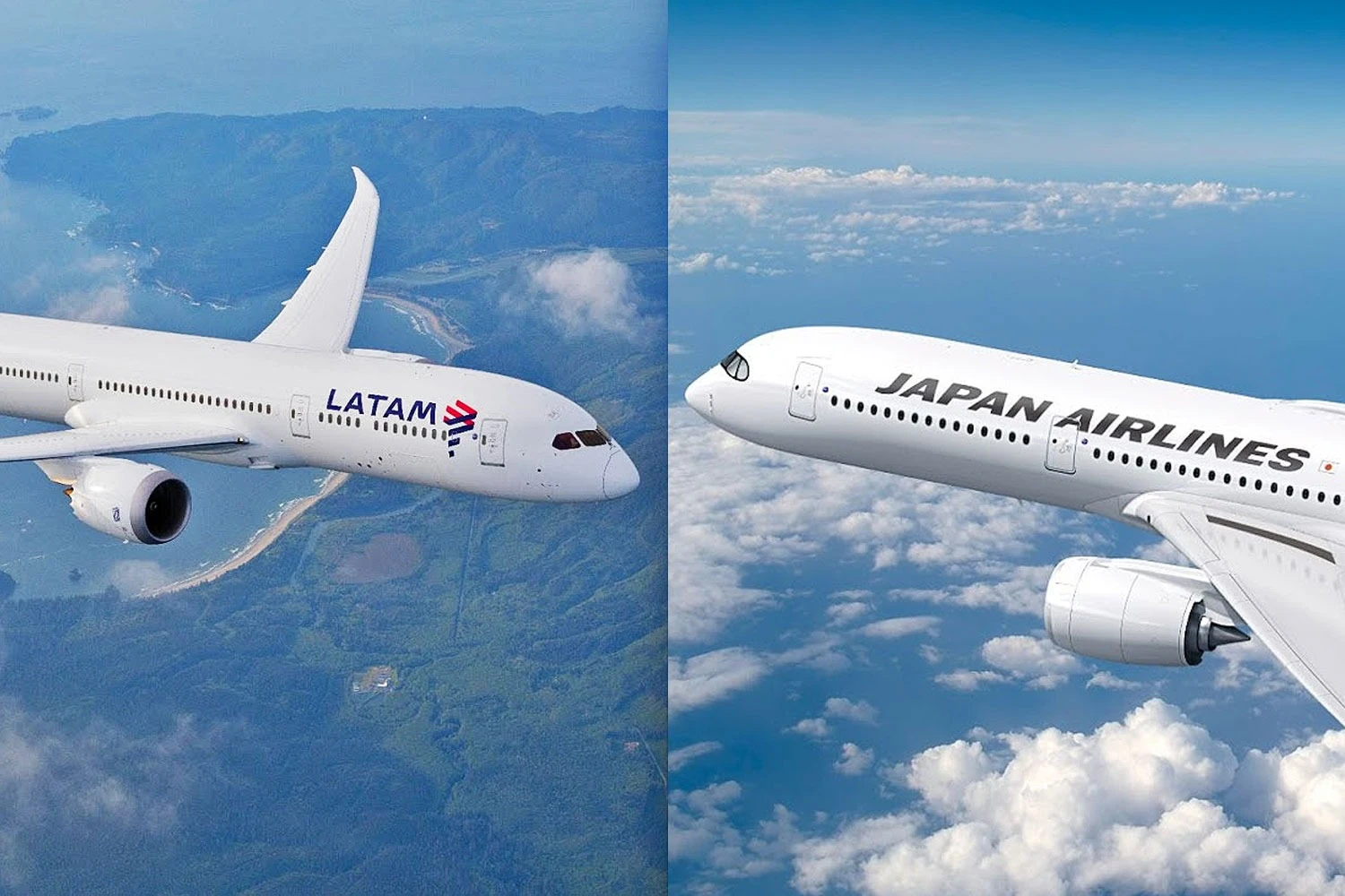 LATAM e Japan Airlines ampliam acordo de codeshare com novas rotas no Brasil