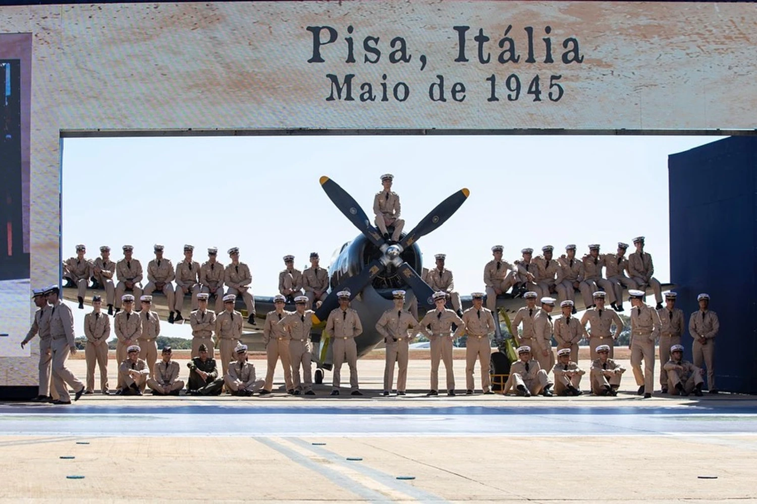 FAB comemora o dia do Vitorioso Regresso da Segunda Guerra Mundial