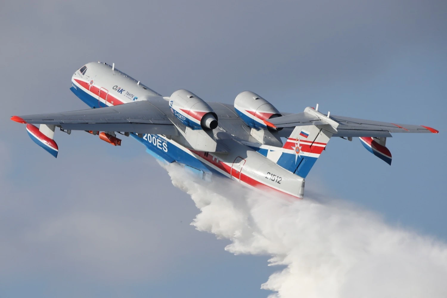 Be-200 começa a ser adaptado para uso com motor russo PD-8