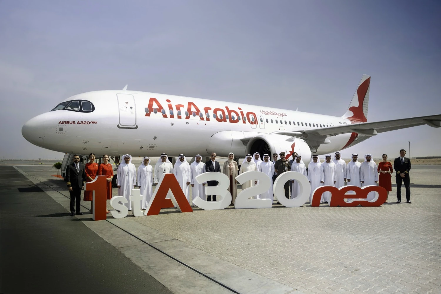 Air Arabia recebe primeiro Airbus A320neo do pedido de 120 aeronaves