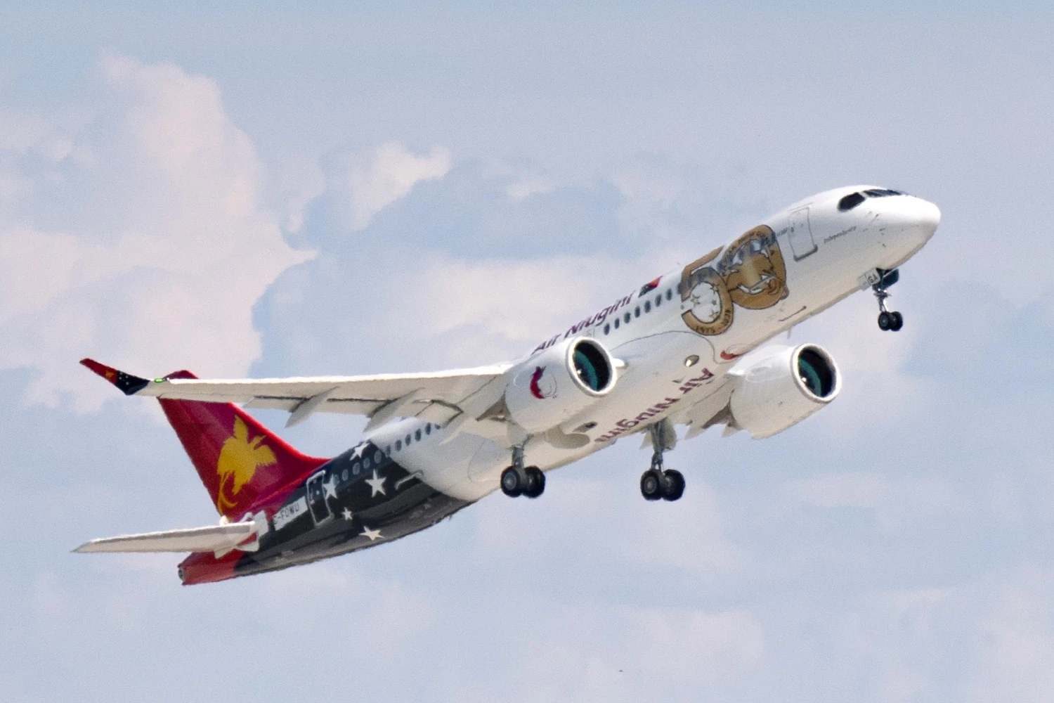 Air Niugini primeiro A220-300 (Airbus)