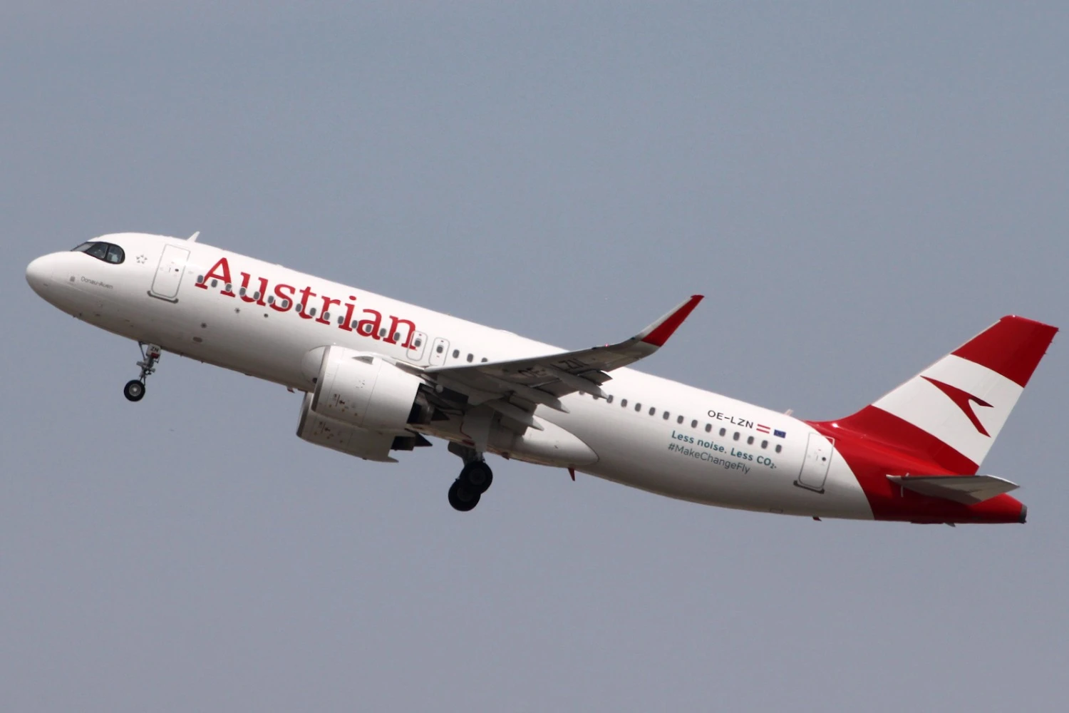 Airbus A320neo da Austrian Airlines (NAC)