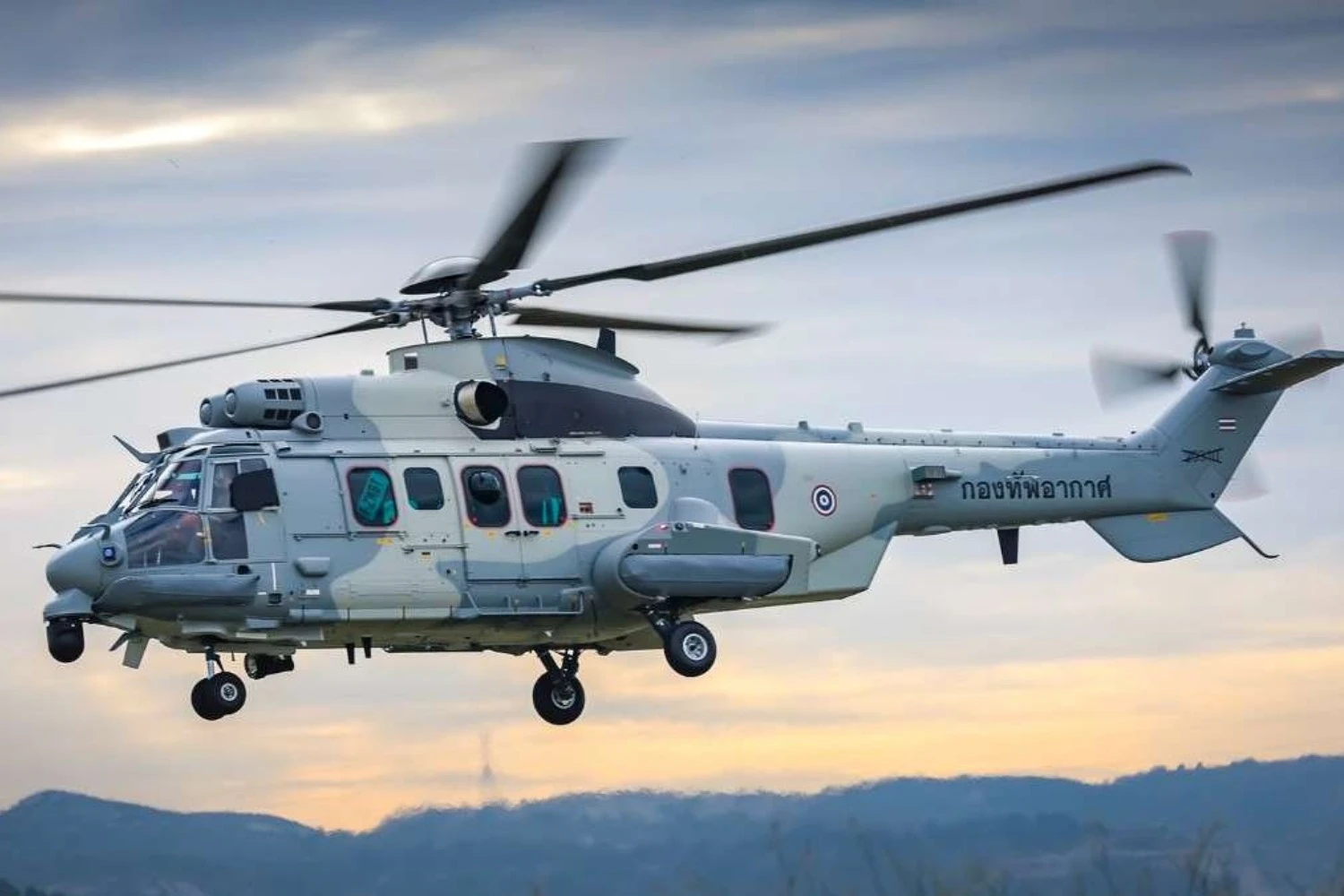 Força Aérea Real da Tailândia assina contrato para dois novos helicópteros H225