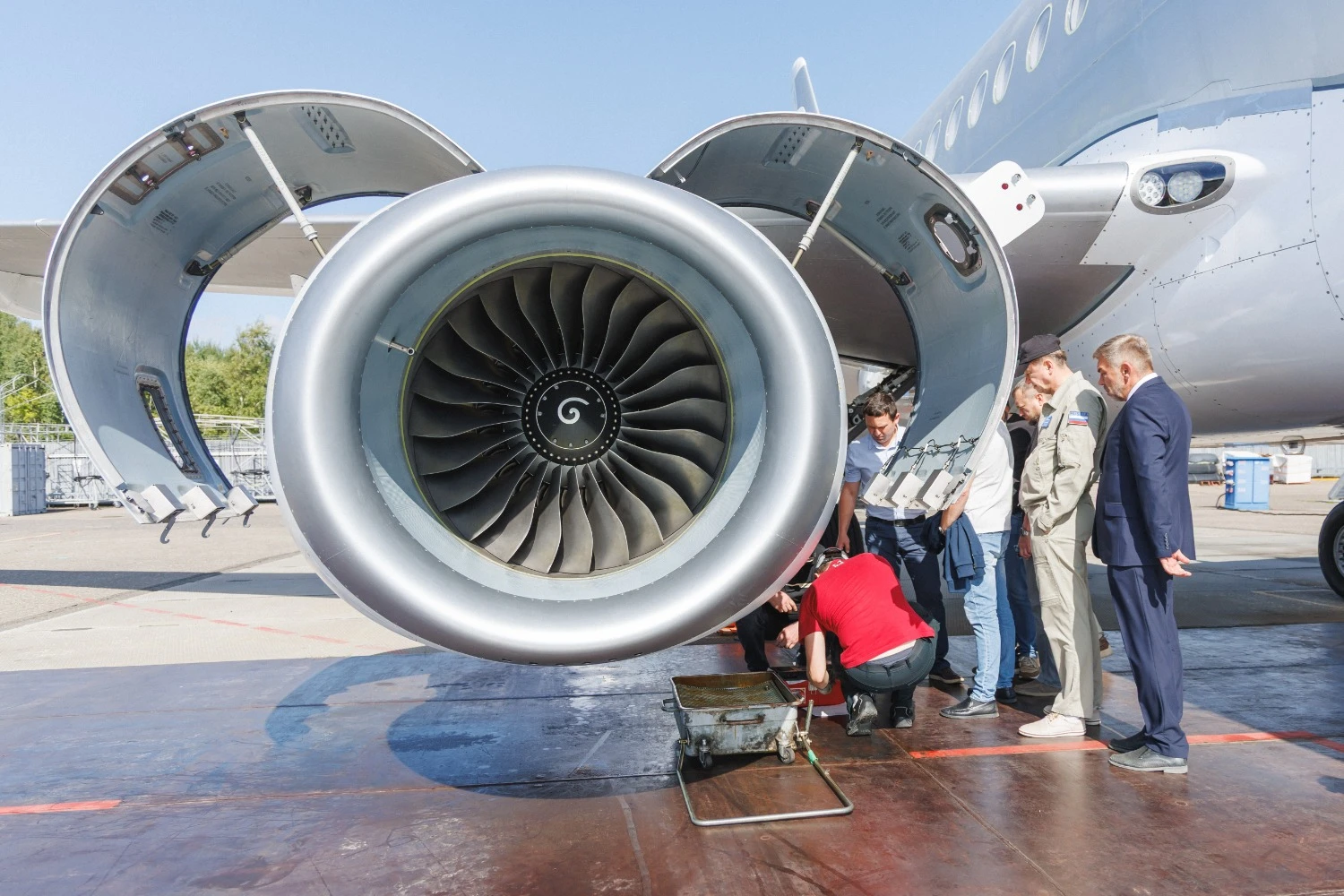 Motor PD-8, que substituiu o turbofan SaM-146 (UAC)