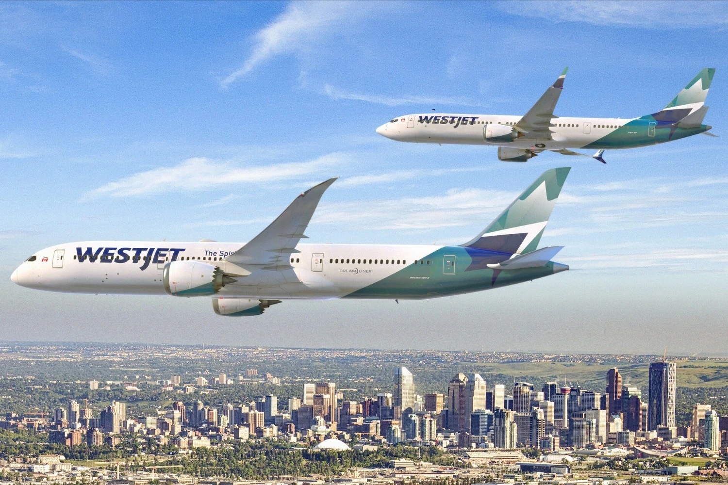 WestJet faz pedido recorde de 67 aeronaves Boeing 737 MAX e 787