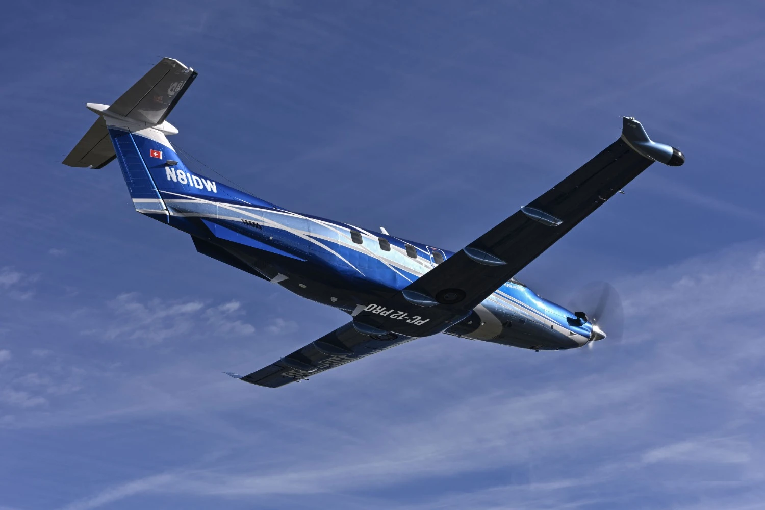 Pilatus entrega o primeiro turboélice PC-12 PRO