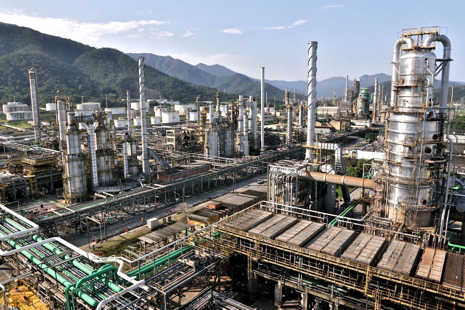 Refinaria Presidente Bernardes, em Cubatão (Petrobras)