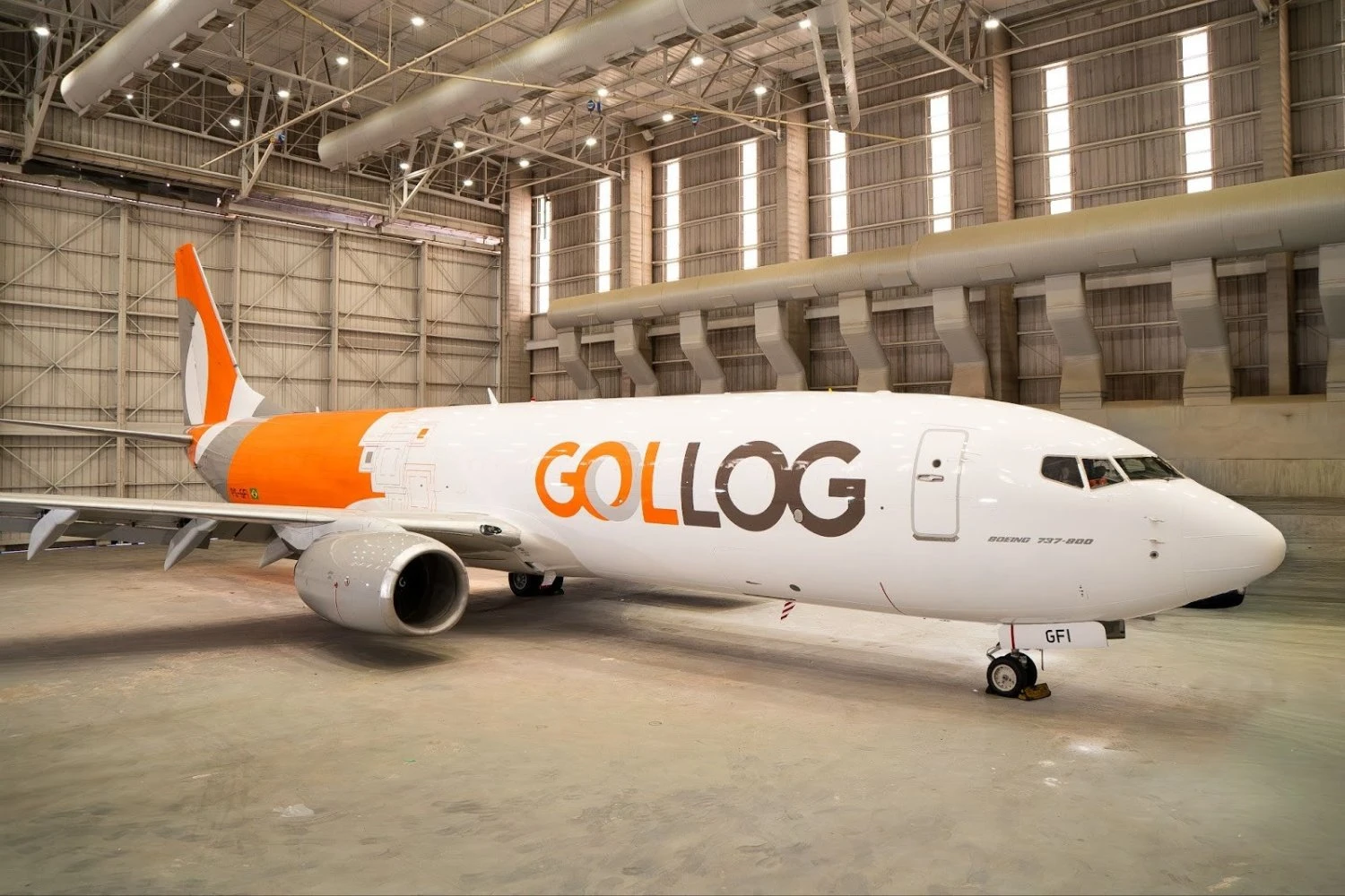 Aeronave é a nona da frota da empresa (Gol Linhas Aéreas)
