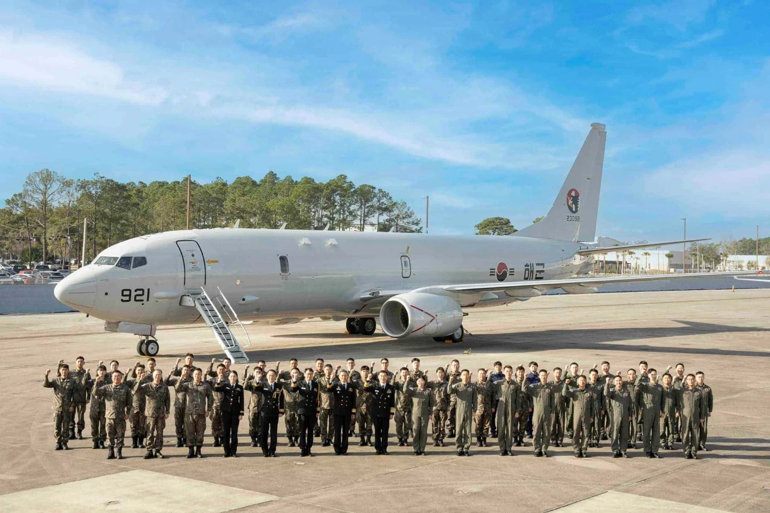 Boeing P-8A Poseidon da Marinha da Coreia