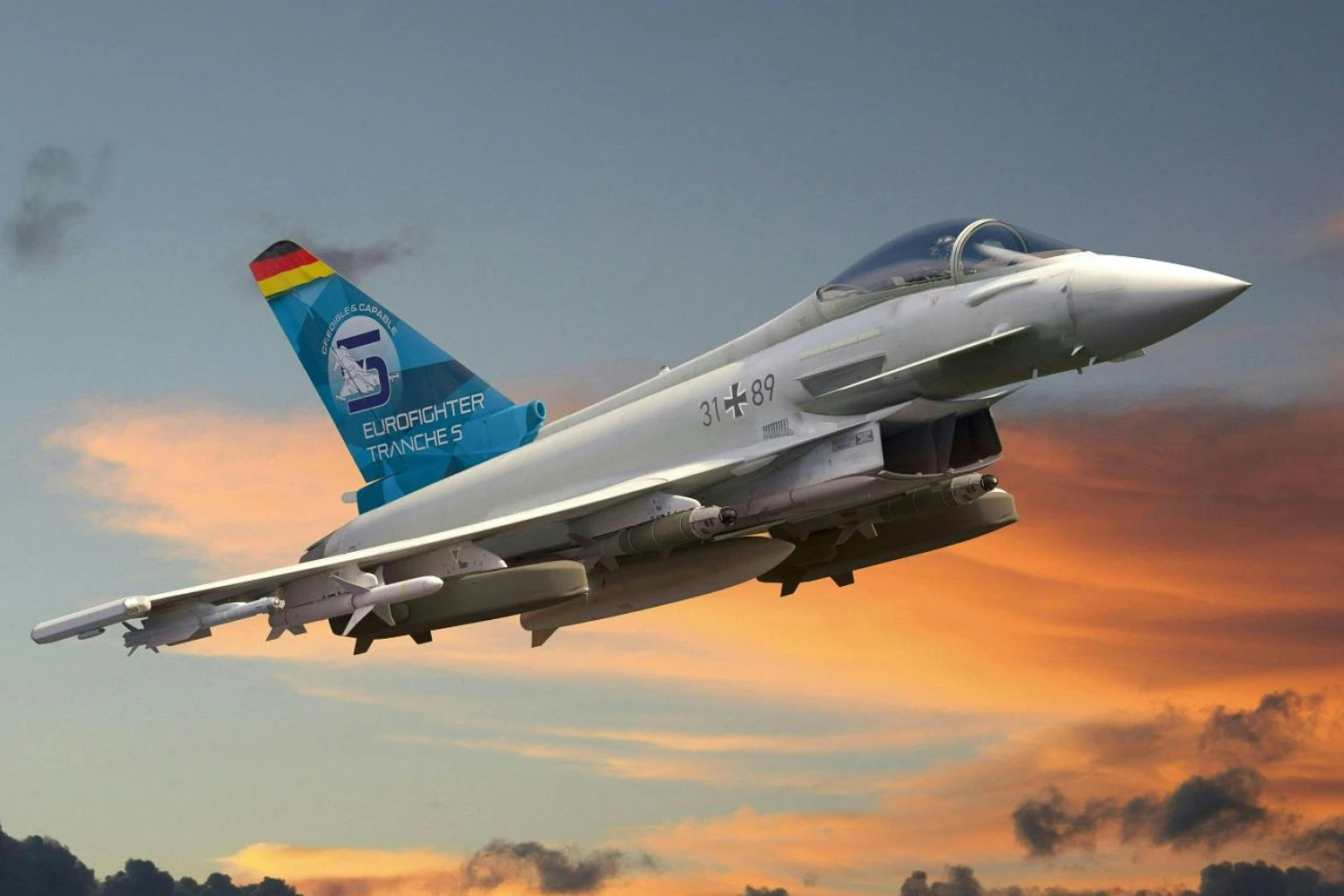 Airbus confirma pedido da Alemanha por 20 Eurofighters Typhoons adicionais