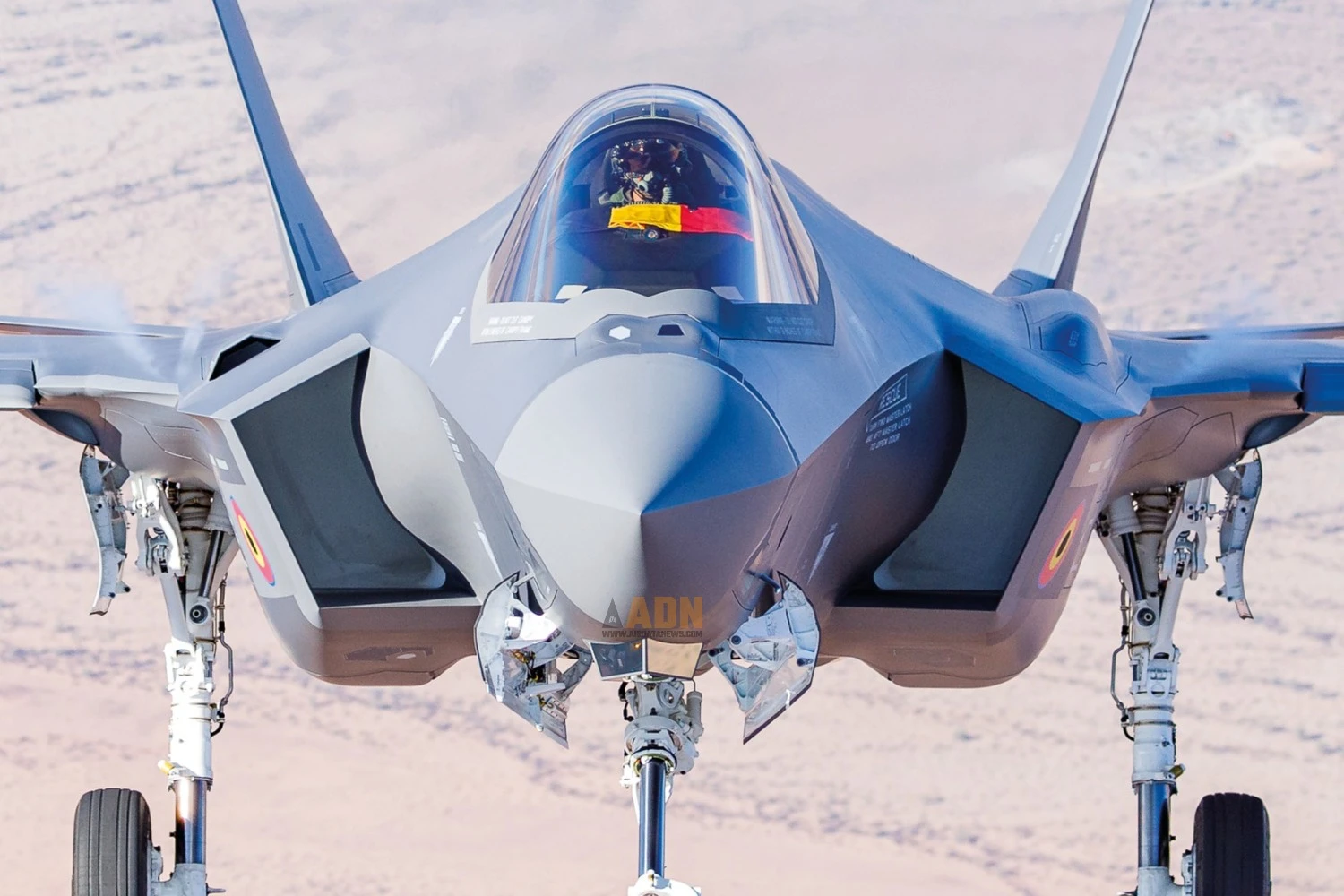 Bélgica recebe seu primeiro caça F-35A na Base Aérea de Florennes