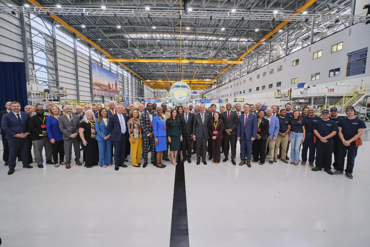 Airbus abre segunda linha de montagem final do A320 em Mobile, Alabama
