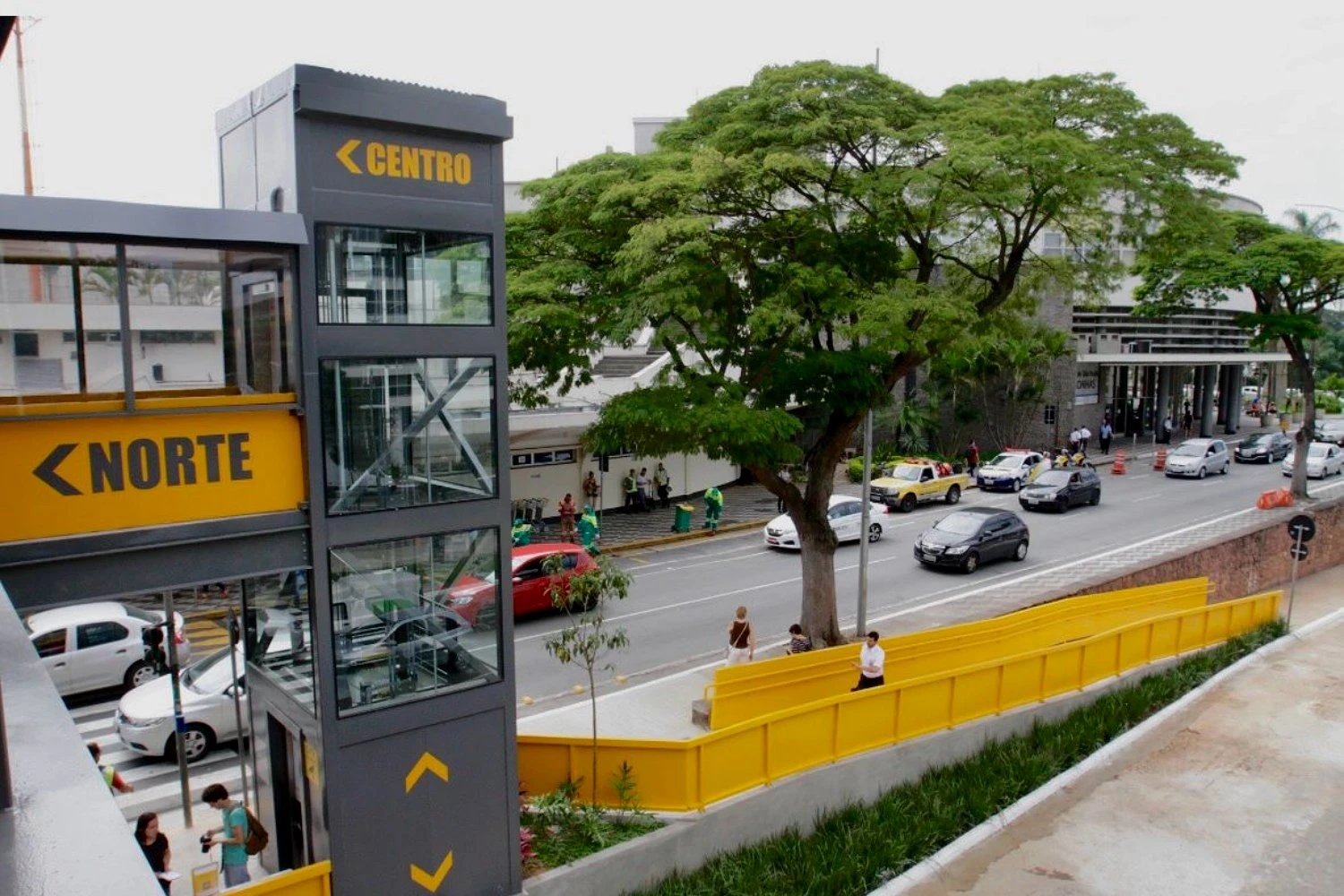 Aena assume gestão da passarela em frente ao Aeroporto de Congonhas