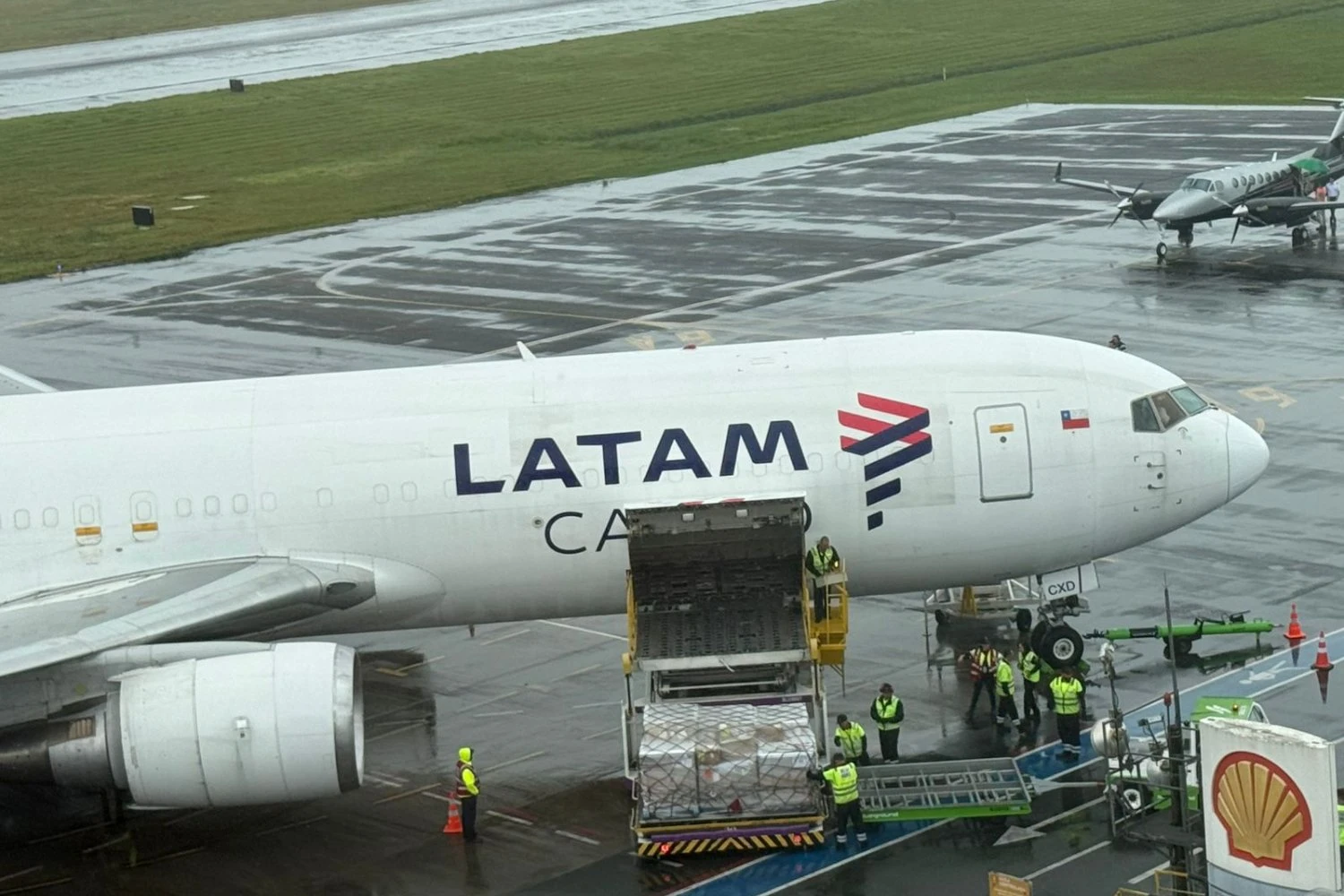 Boeing 767F da LATAM Cargo (Motiva)