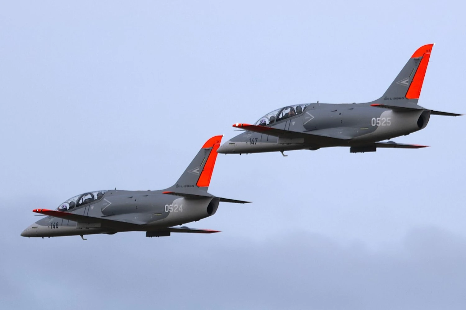 Hungria recebe três novos aviões L-39 Skyfox e chega a frota de oito jatos