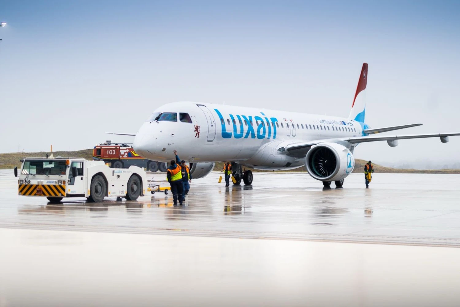 Voo abortado de novo Embraer E195-E2 polemiza em Luxemburgo