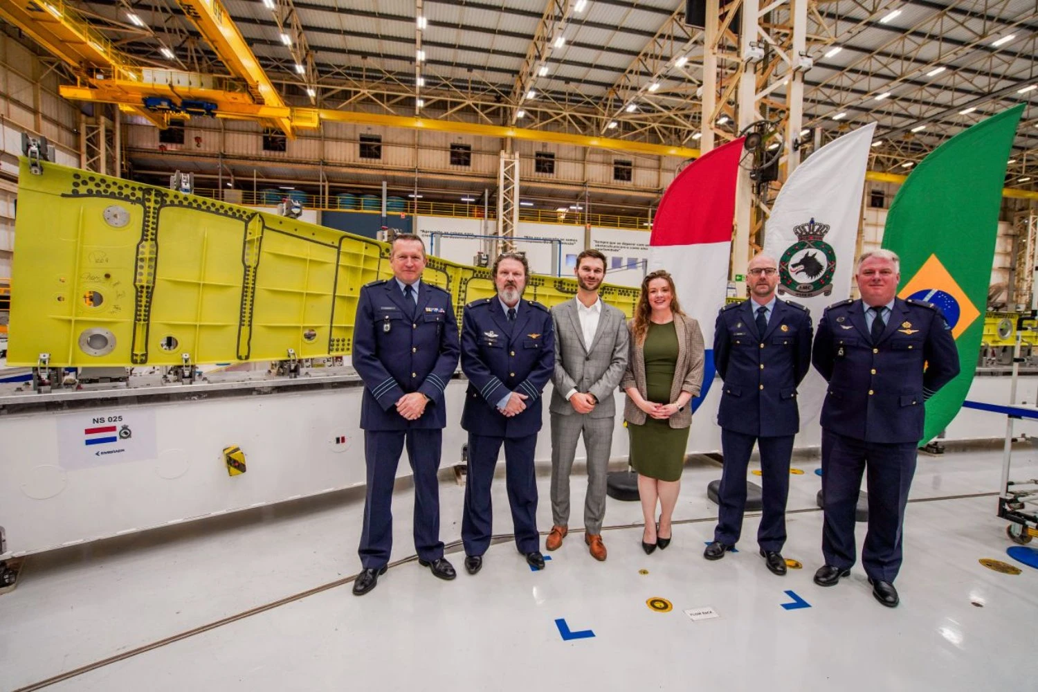 Embraer inicia produção do primeiro C-390 para a Holanda em Gavião Peixoto