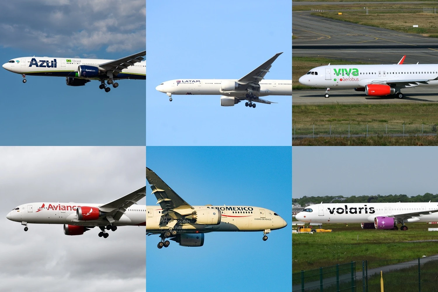 União de companhias aéreas mexicanas supera Azul em frota; veja o ranking