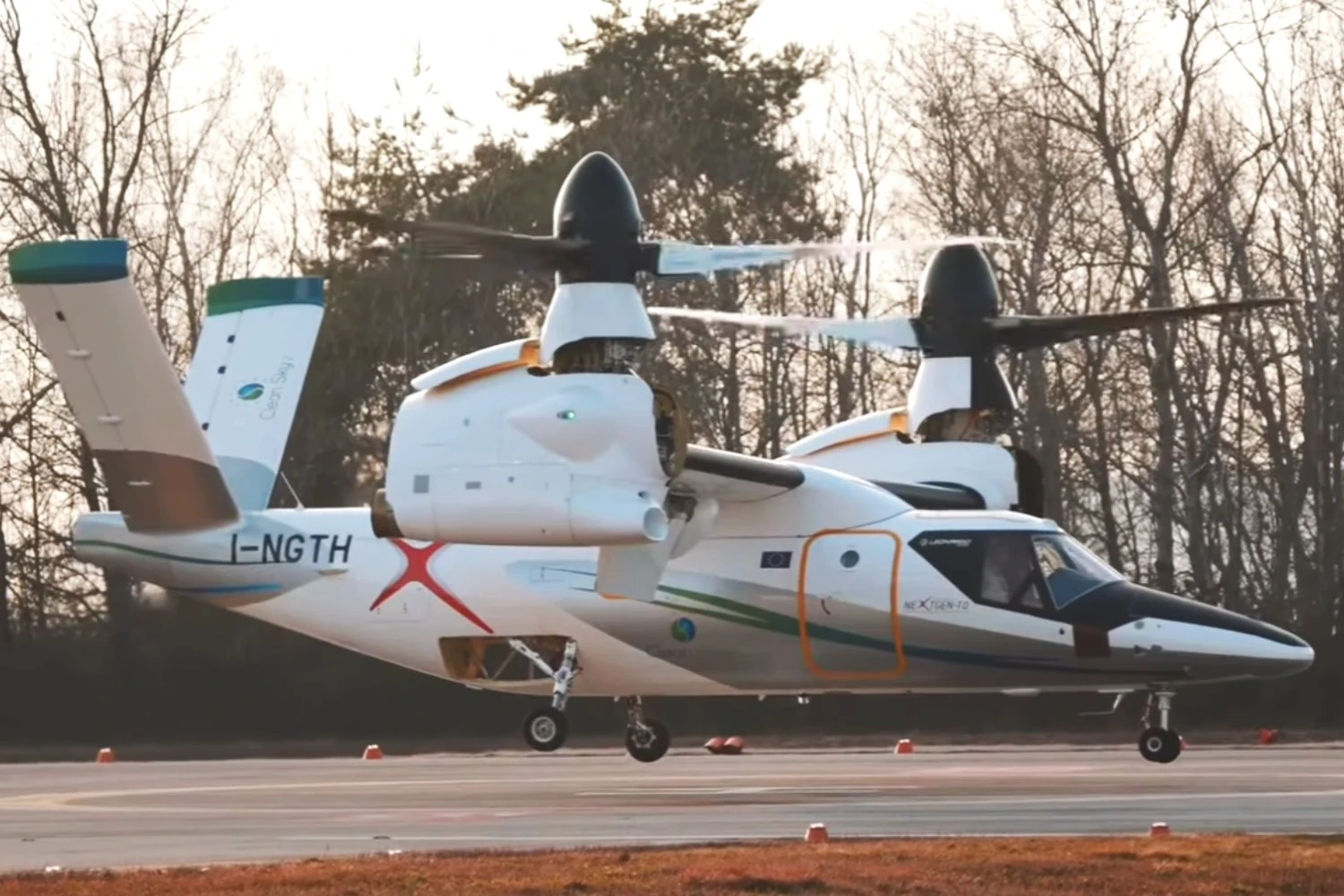 Novo tiltrotor da Leonardo, NGCTR completa primeiro voo na Itália