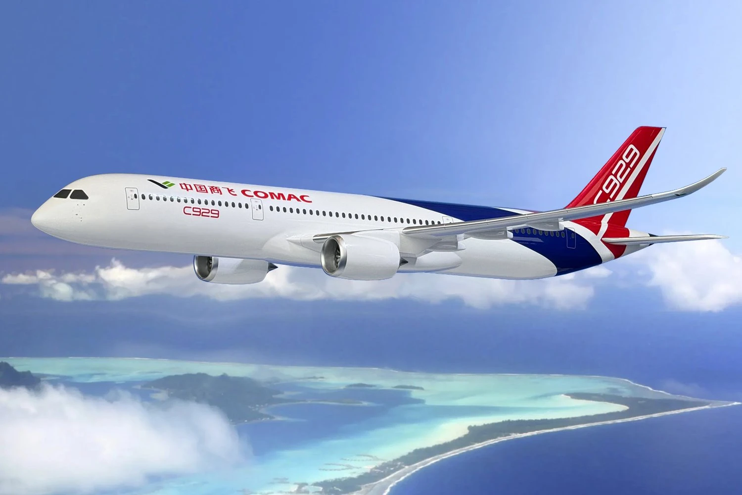 COMAC acelera desenvolvimento do widebody C929, rival do Boeing 787