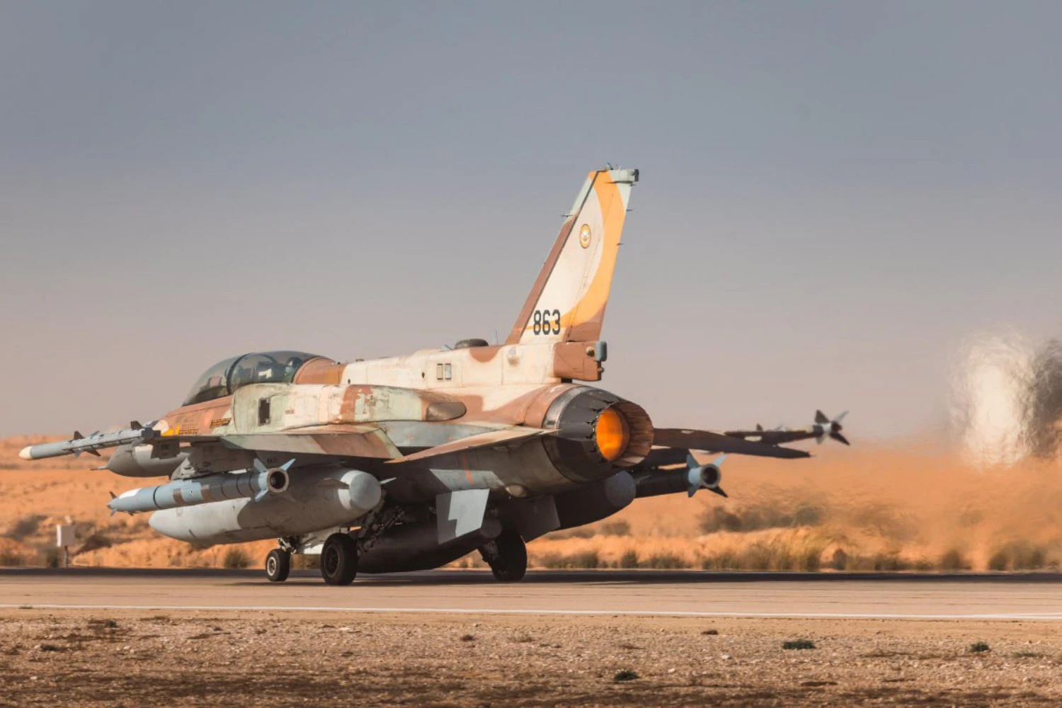 Israel lançou mísseis Rampage de caças F-16I em ataques ao Irã