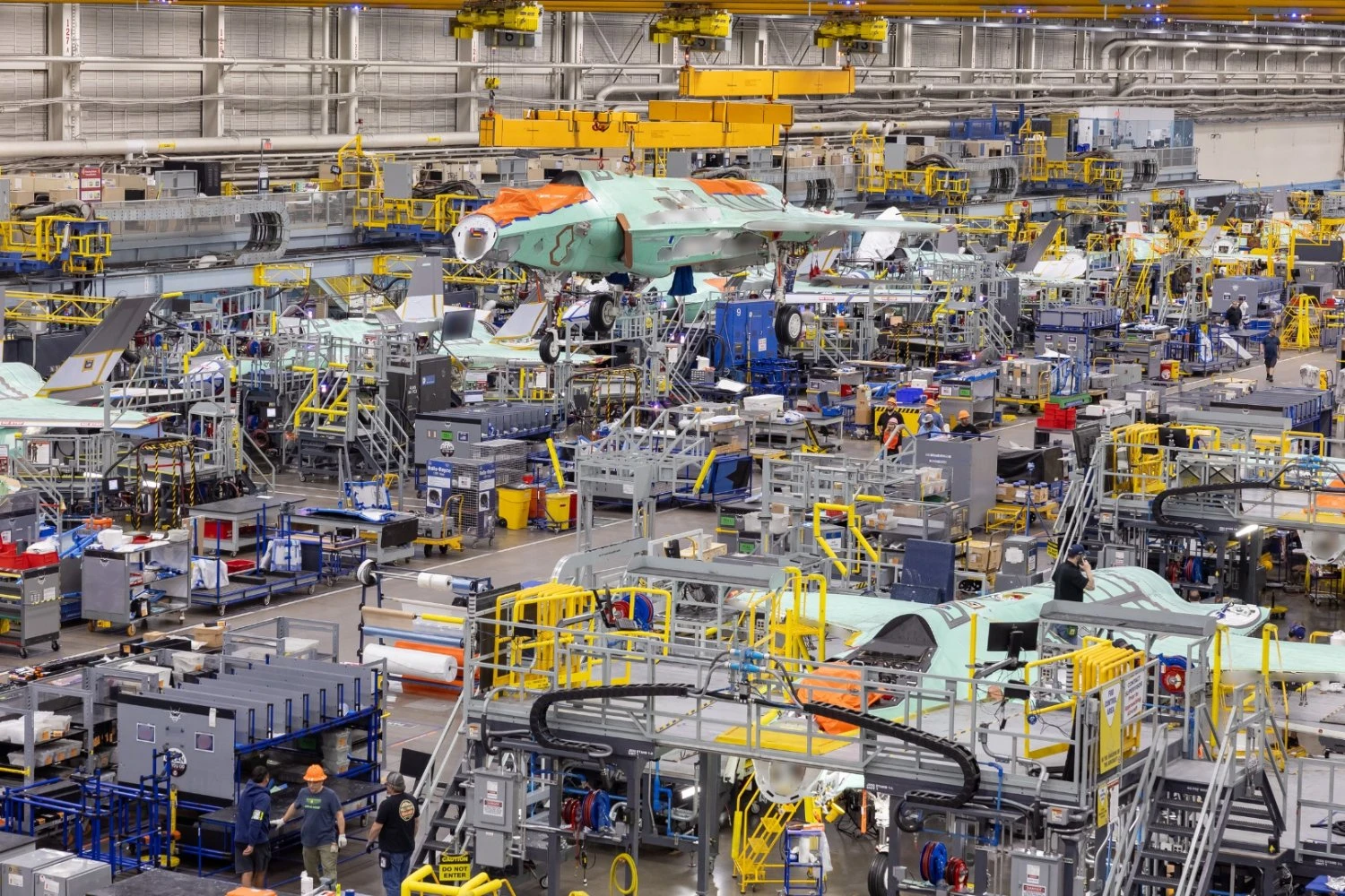 Fábrica de caça invisível F-35 sob pressão de sindicato dos EUA