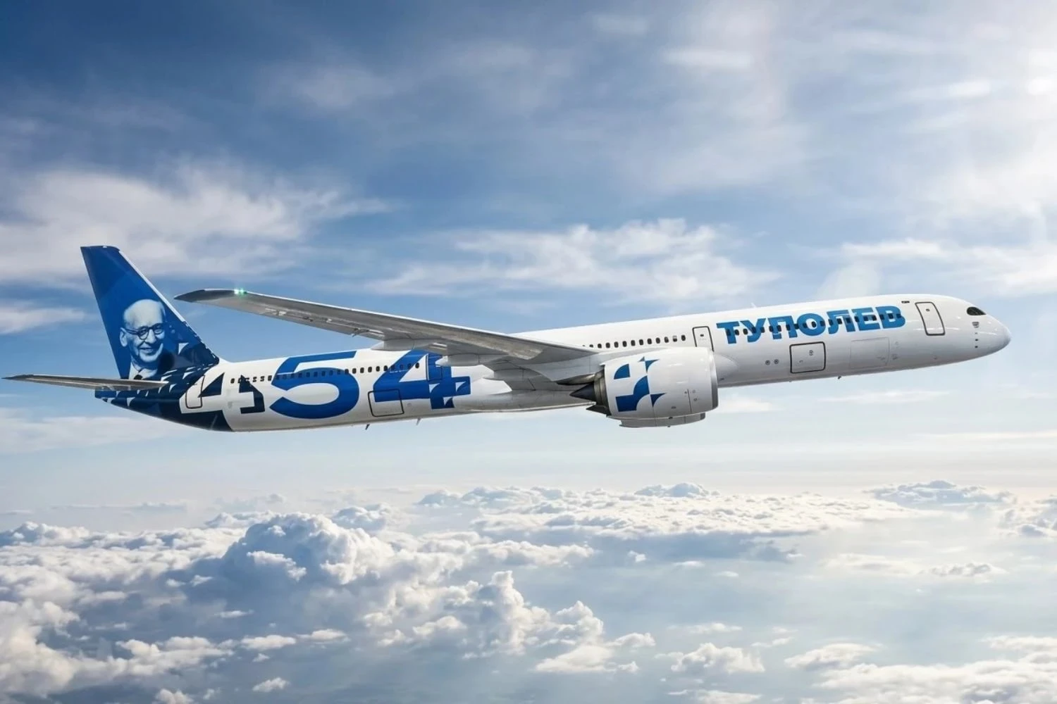 Rússia surpreende com o Tupolev Tu-454, novo rival do Boeing 787 e Airbus A350