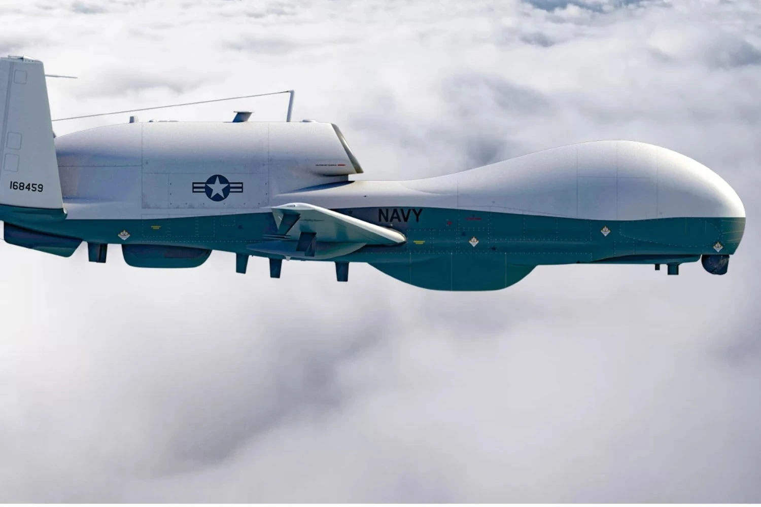 Drone MQ-4C de R$ 1 bilhão da Marinha dos EUA está desaparecido desde quinta-feira