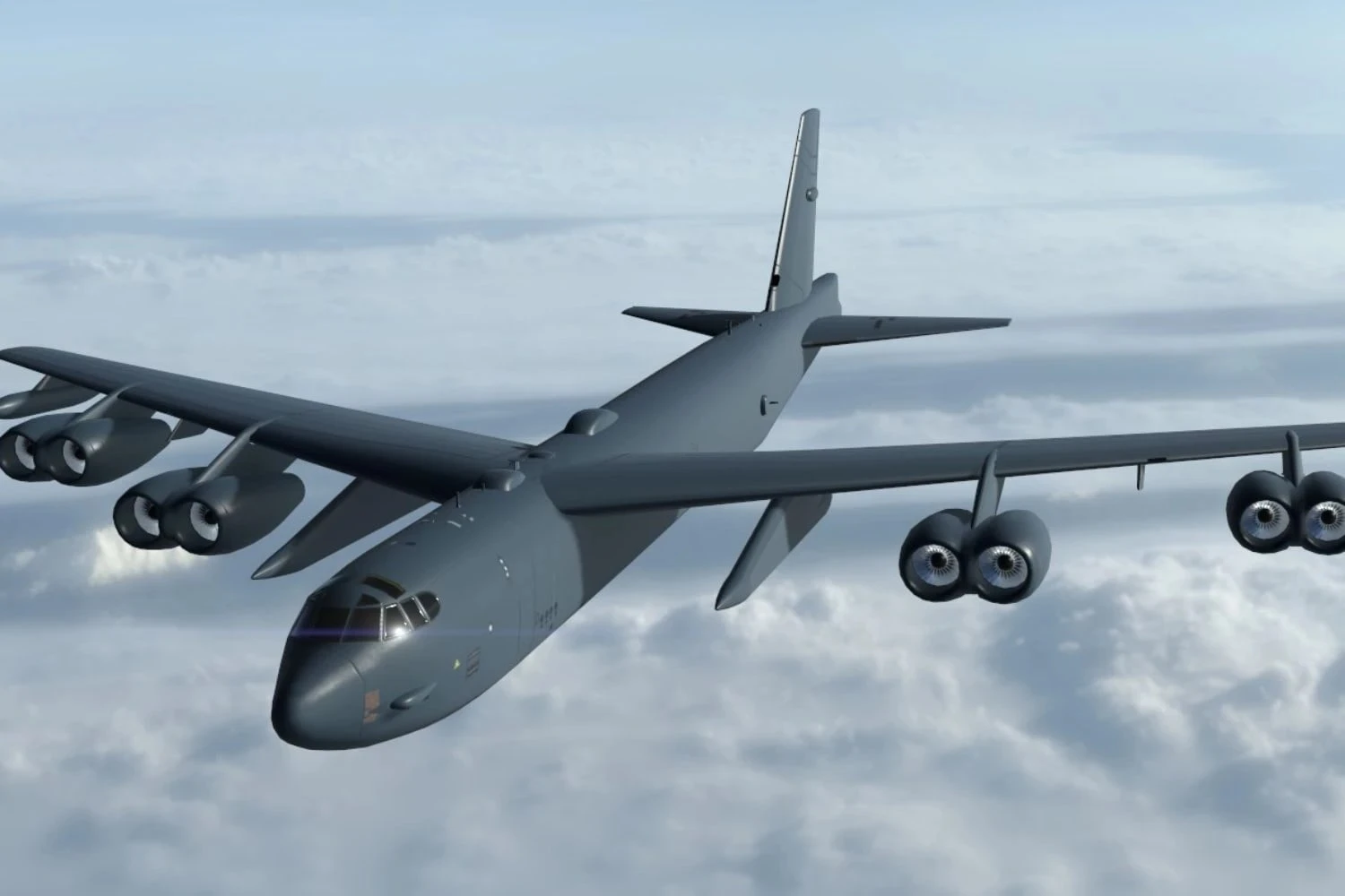 USAF conclui revisão crítica de projeto de remotorização do B-52